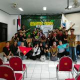 Earth Day Festival  in DIMPA secretariat building has sequestered 2 kg of plastic using 7 ecobricks