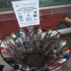 Bak sampah  in Banyumas, Jawa Tengah, Jawa, Indonesia has sequestered 5 kg of plastic using 48 ecobricks